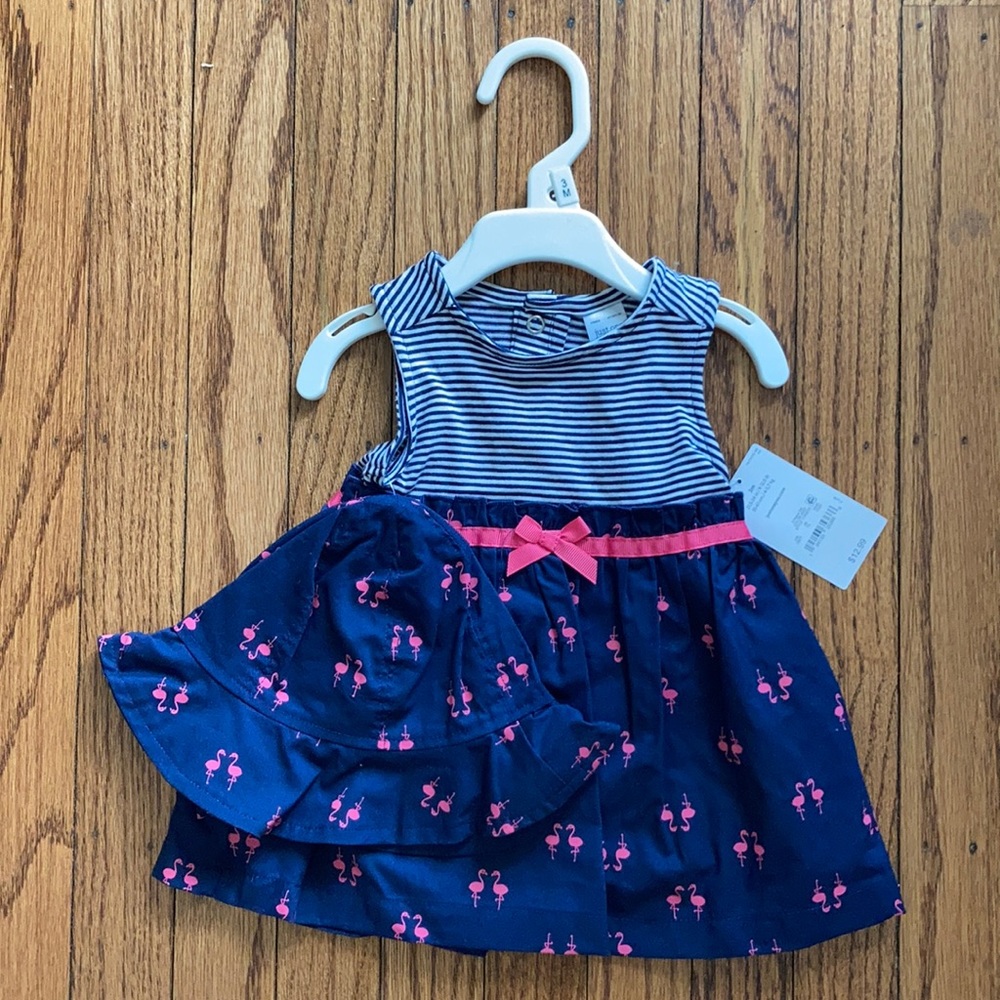 Baby dress & hat